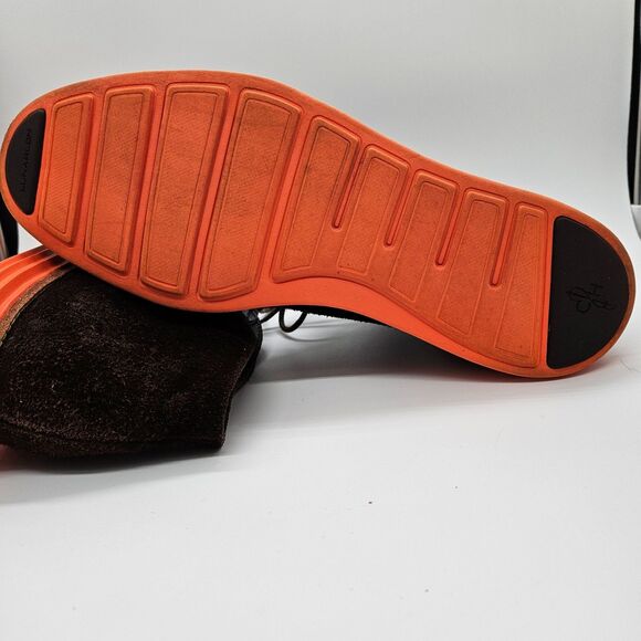 Cole Haan Mens 13 C11187 LunarGrand Brown Suede Leather Orang Chukka Boots Ankle main image 6